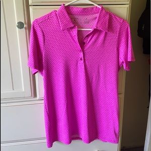 Pink Antigua Women’s Golf Shirt